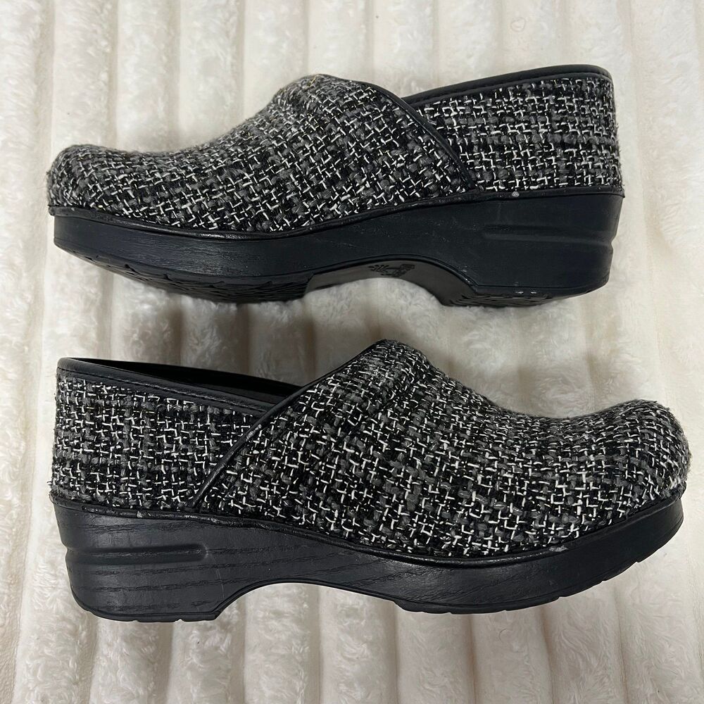Dansko Vegan  Pro Chenille women’s clogs 38 7 7.5
